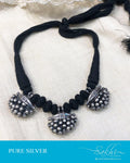 ASDS-55150 - Silver &  Pure Silver  Mala