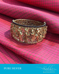 ASDS-90831 - Gold &  Pure Silver  Kada
