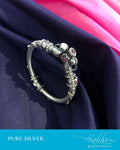 ASDS-90842 - Silver &  Pure Silver  Kada