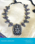 ASMSO-0001 - Silver & Ruby Silver Mala