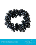 AX-S21 - Blue & Grey Faux Hair Cilp