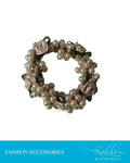 AX-S22 - Beige &  Faux Hair Cilp