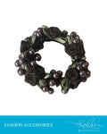 AX-S23 - Grey &  Faux Hair Cilp