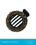 AX-S30 - Gold &  Faux Hair Cilp