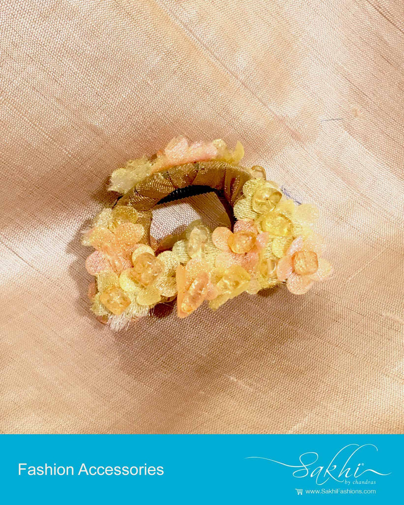 AXDP-0002 - Yellow & Gold Hairclip