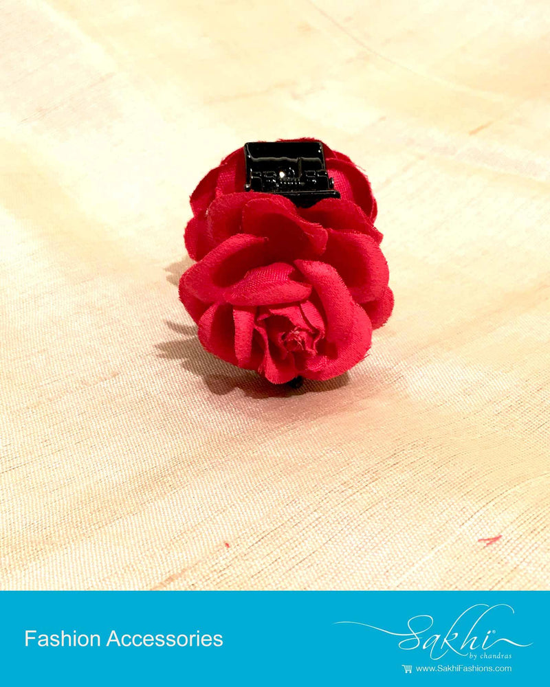 AXDP-0012 - Red & Black Hairclip