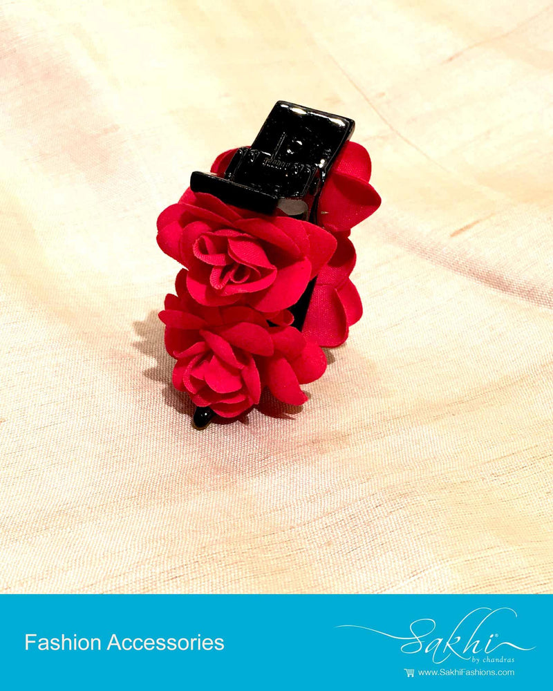 AXDP-0014 - Red & Black Hairclip
