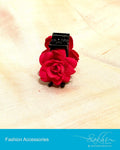AXDP-0015 - Red & Black Hairclip