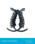 AXDP-0017028 - Grey &  Faux Hair Cilp