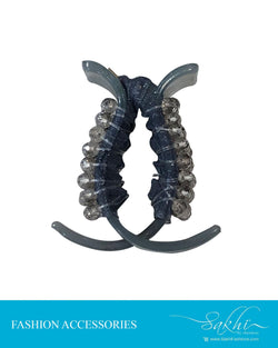 AXDP-0017028 - Grey &  Faux Hair Cilp