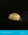 AXDP-0027 - Cream & Gold Hairclip