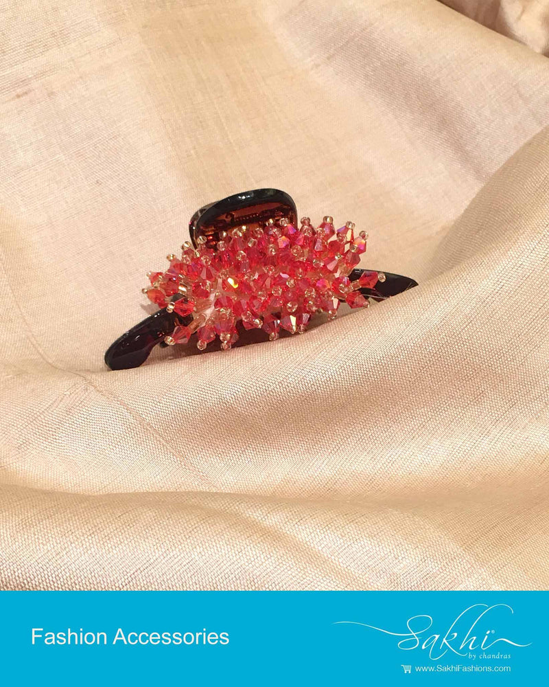 AXDP-0029 - Red & Black Hairclip
