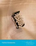 AXDP-0039 - Cream & Black Hairclip