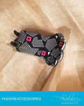 AXDP-0045 - Black & Grey Hairclip
