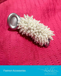 AXDP-10379 - Cream &  Hairclip
