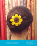 AXDR-03117 - Yellow &  Faux Fashion Accessory
