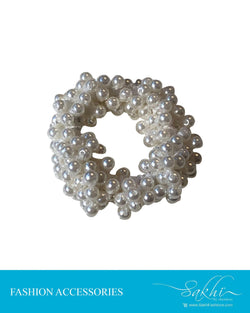 AXDS-13011 - Pearl &  Faux Hair Cilp