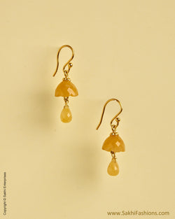 AXMSO-10837 - Mustard & Gold Silver & Gold Hanging