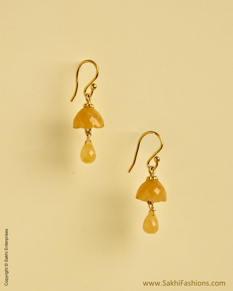 AXMSO-10837 - Mustard & Gold Silver & Gold Hanging