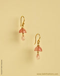 AXMSO-10839 - Peach & Gold Silver & Gold Hanging