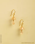 AXMSO-10840 - Yelow & Peach Silver & Gold Hanging