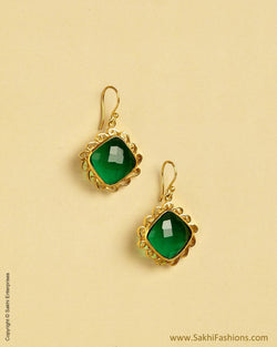 AXMSO-10845 - Green & Yellow Silver & Gold Hook Hanging