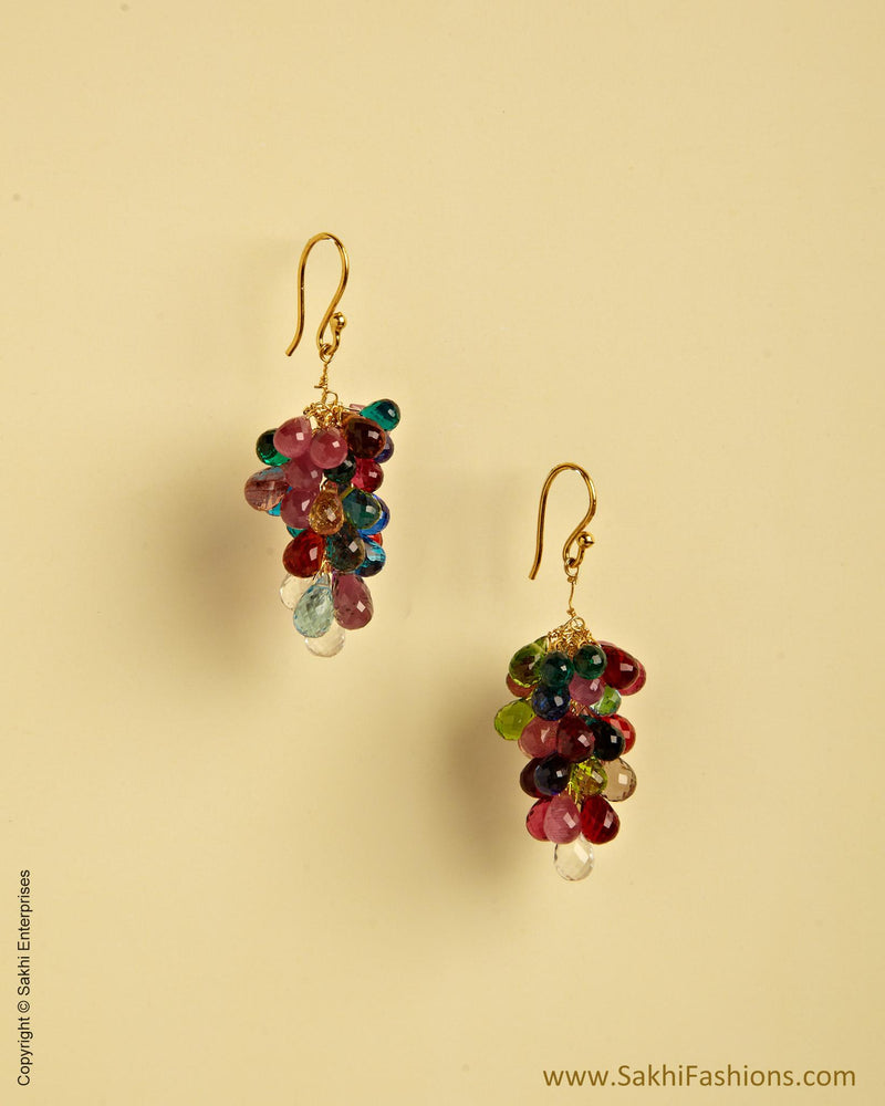 AXMSO-10852 - Multi & Yellow Silver & Gold Beads