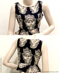 BL-R01284 - Black  Pure Silk Blouse