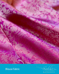 BL-F22874 Pink Kanchi Blouse Fabric