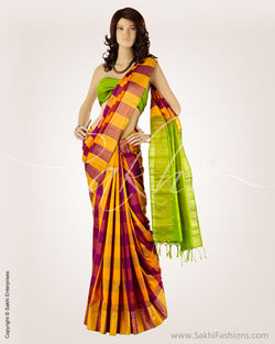 BGN-21372 - Multi & Multi Silk & Cotton Saree