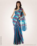 BGO-21413 - Multi Pure Tussar Silk Saree