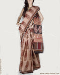 BGP-13248 - Beige & Multi Pure Kota Cotton Saree