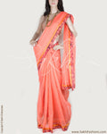 BGP-13436 - Peach & Multi Supernet Saree