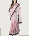 BGP-13499 - Pink & Multi Supernet Saree