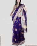 BGP-15580 - Violet & Multi Pure Silk Kota Saree