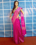BGP-3493 - Pink & Beige Pure Tussar Silk Saree