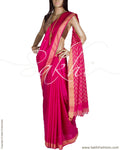 BGQ-1454 - Pink & Gold Blended Tussar  Saree