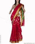 BGQ-1718 - Pink & Multi Supernet Saree