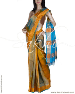 BGQ-305 - Multi &  Silk & Cotton Saree