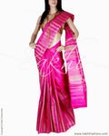 BGQ-6139 - Pink & Beige Pure Tussar Silk Saree