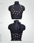 BL-0019 Halter Black