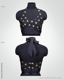 BL-0019 Halter Black