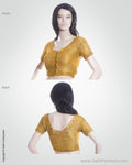 BL-0034 Gold Crochet