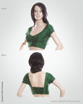 BL-0043 Green Kanchi Blouse