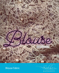 BL-22193 - Beige &  Synthetic Net Blouse Fabric