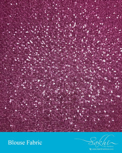 BL-R03930 - Pink &  Net Blouse Fabric