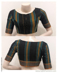 BL-S15284 - Black &  Cotton Blouse