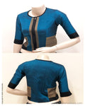 BL-S15674 - Blue Cotton Blouse