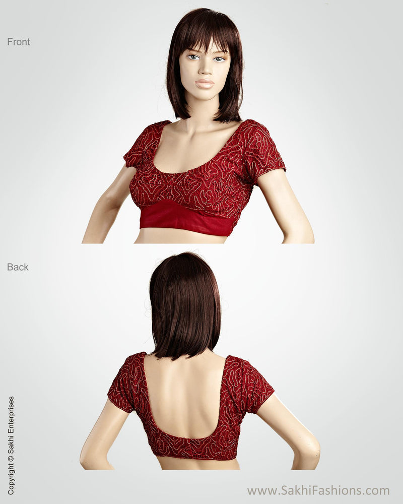 BLN-31155 Reddish Maroon Blouse
