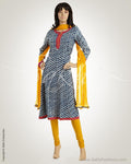 CDMSO-7228 - Blue & Multi Pure Cotton Salwar